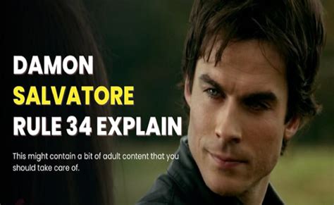 damon slavatore rule 34|Three Reasons Why Damon Salvatore Is Rule 34